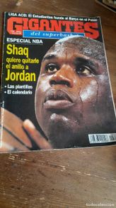 Collezionismo sportivo: Revista gigantes Basket 626 Calos Jiménez Michael Jordan Shaq Shaquille O'neal Juan José Bernabe